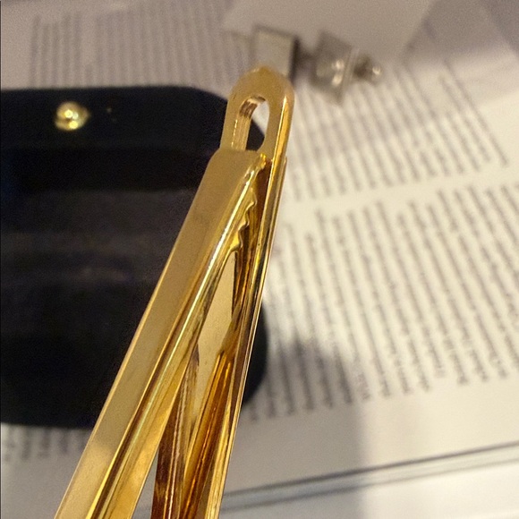 Gold and Silver Tie Clip - Picture 7 of 8